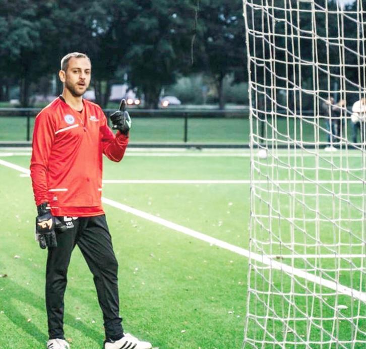 Turkish actor becomes goalkeeper in Netherlands