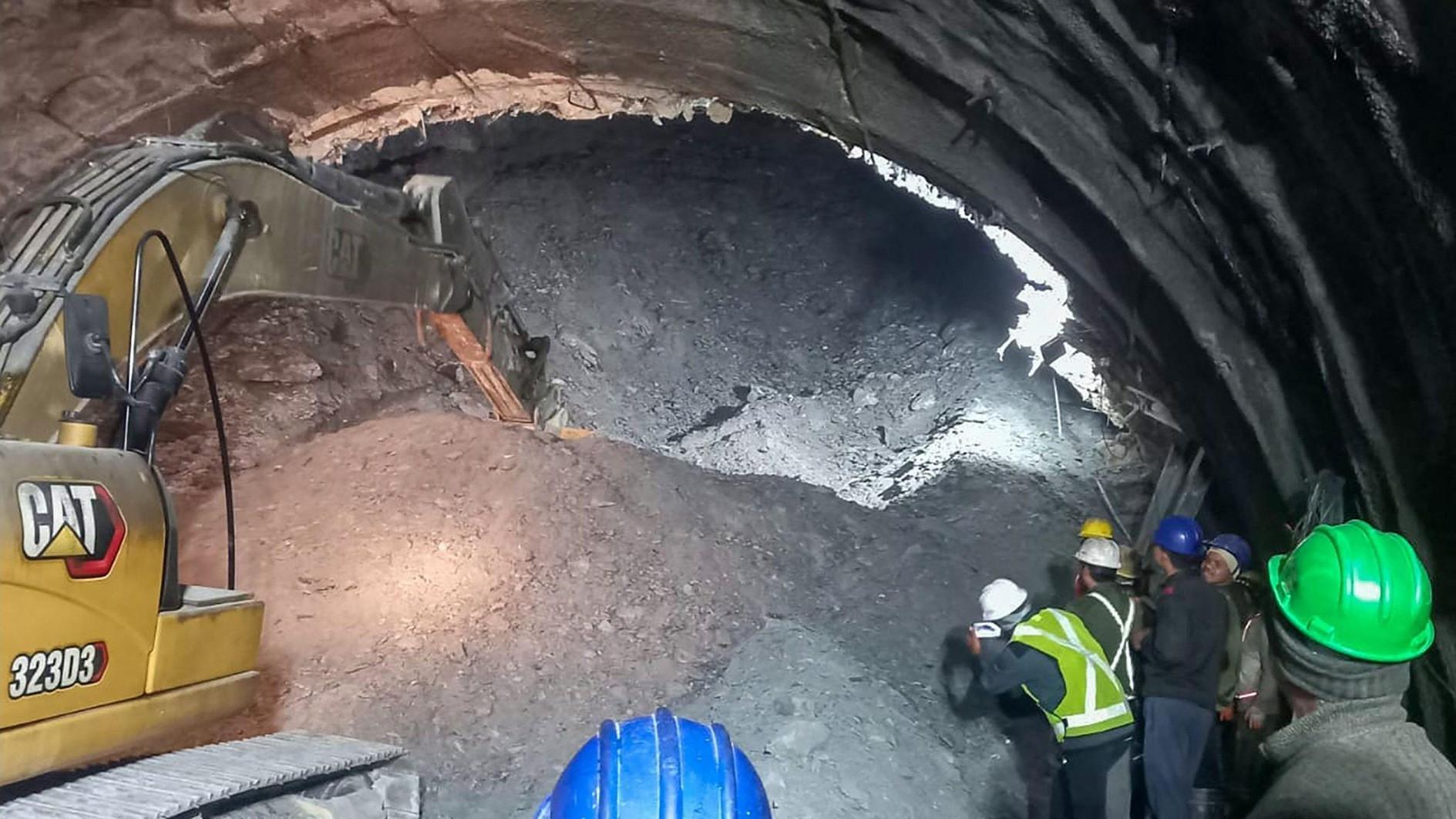 Some of the 40 workers trapped in India tunnel collapse are sick as debris and glitches delay rescue