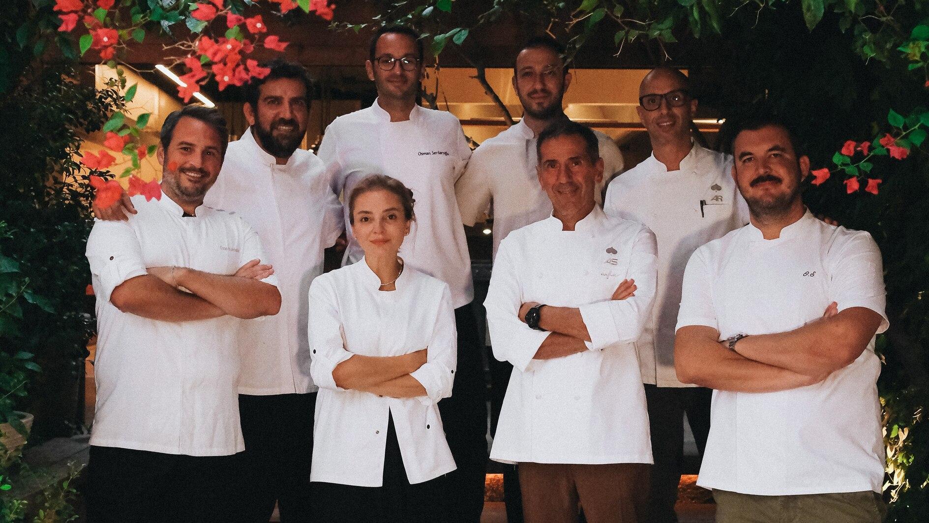 Parade of starred chefs