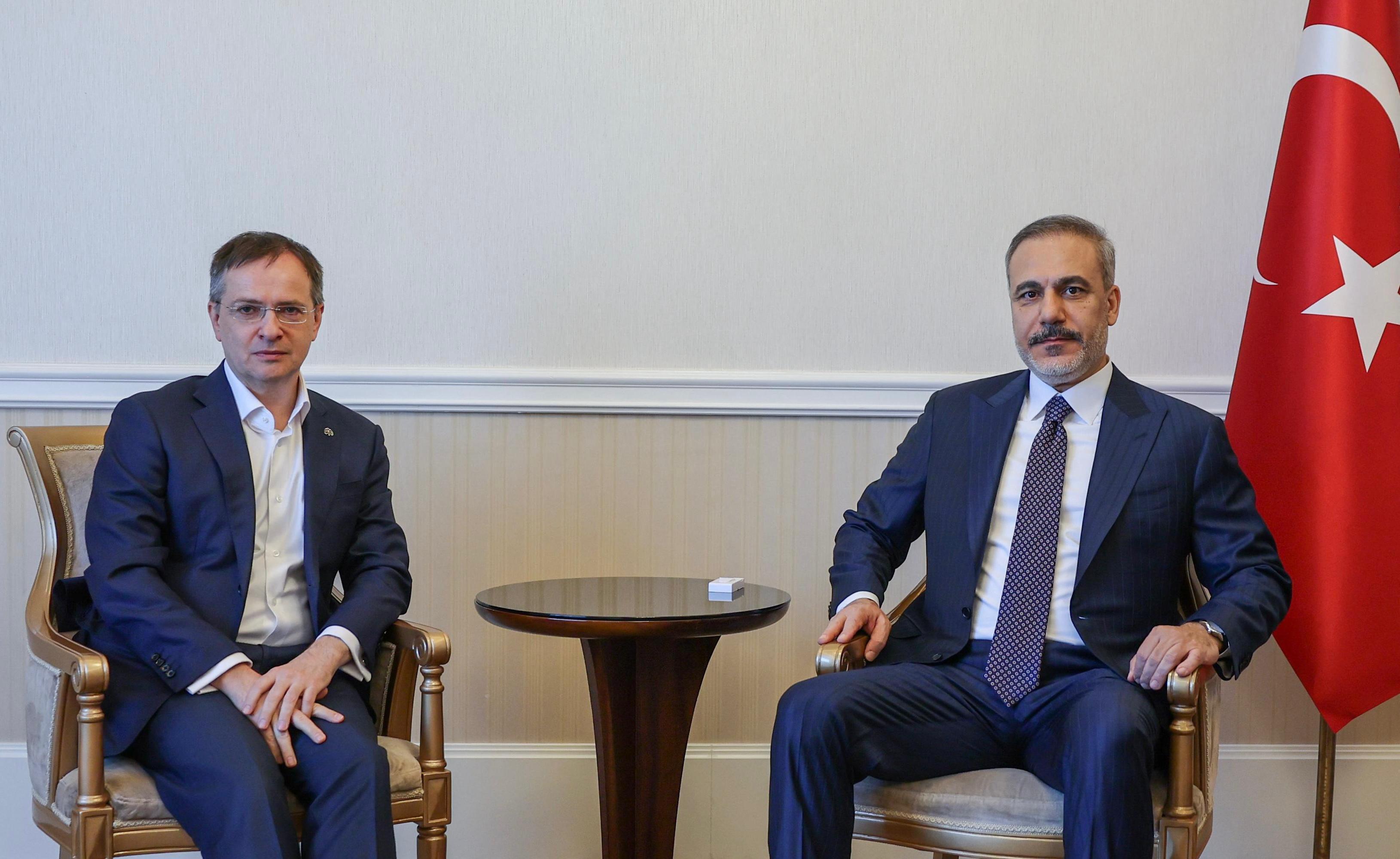 Fidan meets senior Russian officials on ending war with Ukraine