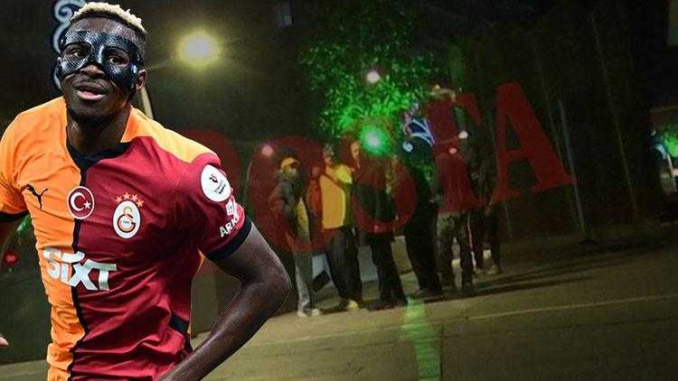 Galatasarayın yıldızı Osimhen mekan çıkışı olay çıkardı Gazetecilere fiziksel saldırı ve tehdit: Sizi mahvedeceğim