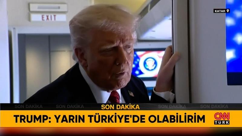 Trump'tan yeni açıklama: Türkiye'ye gelebilirim