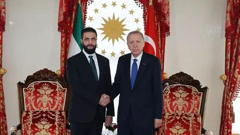 Cumhurbaşkanı Erdoğan, Suriye Devlet Başkanı Ahmed Şara ile görüştü