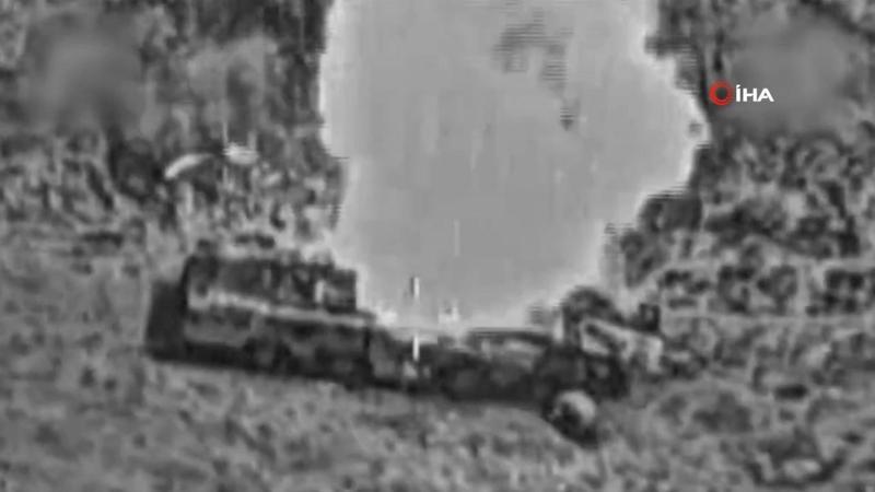 İsrail, İran balistik füzelerini bombaladığı görüntüleri yayımladı