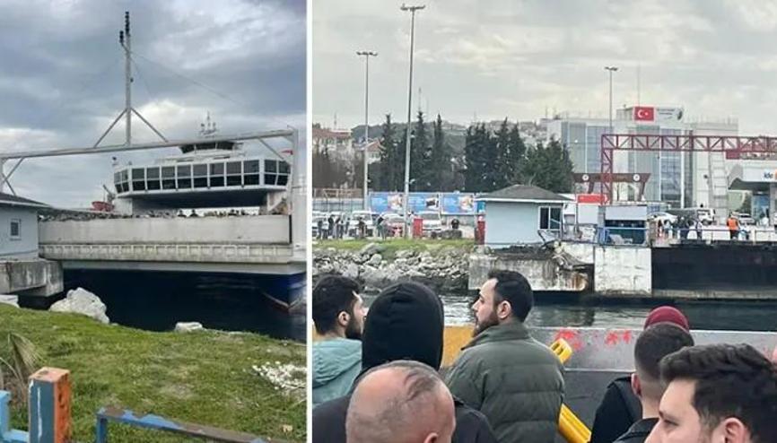 Yalova’da feribot kazası: Yolcular çarpmanın etkisiyle yere düştü Yalova’da feribot kazası: Yolcular çarpmanın etkisiyle yere düştü